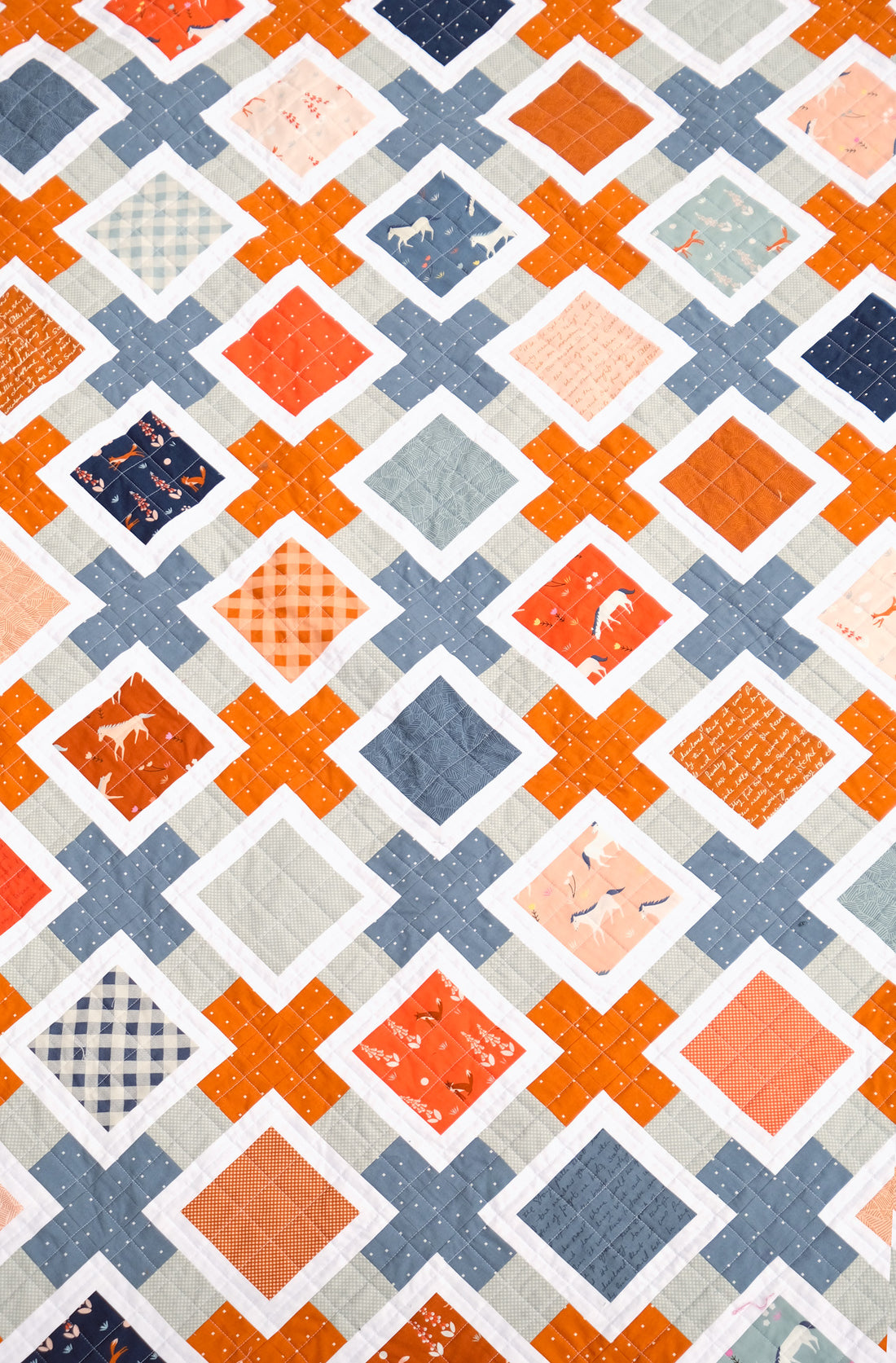 The Olivia Quilt in Meander