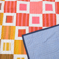 The Frances Quilt in Warp and Weft Moonglow