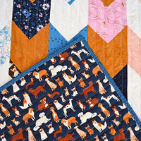 The Greta Quilt in Dog Park