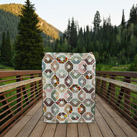 The Elena Quilt in Rifle Paper Co. Orchard