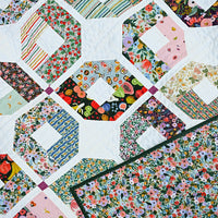 The Elena Quilt in Rifle Paper Co. Orchard