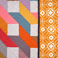 The Molly Quilt in AGF Pure Solids