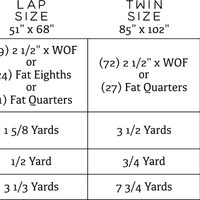 The Bonnie Quilt Paper Pattern