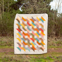 The Molly Quilt in AGF Pure Solids
