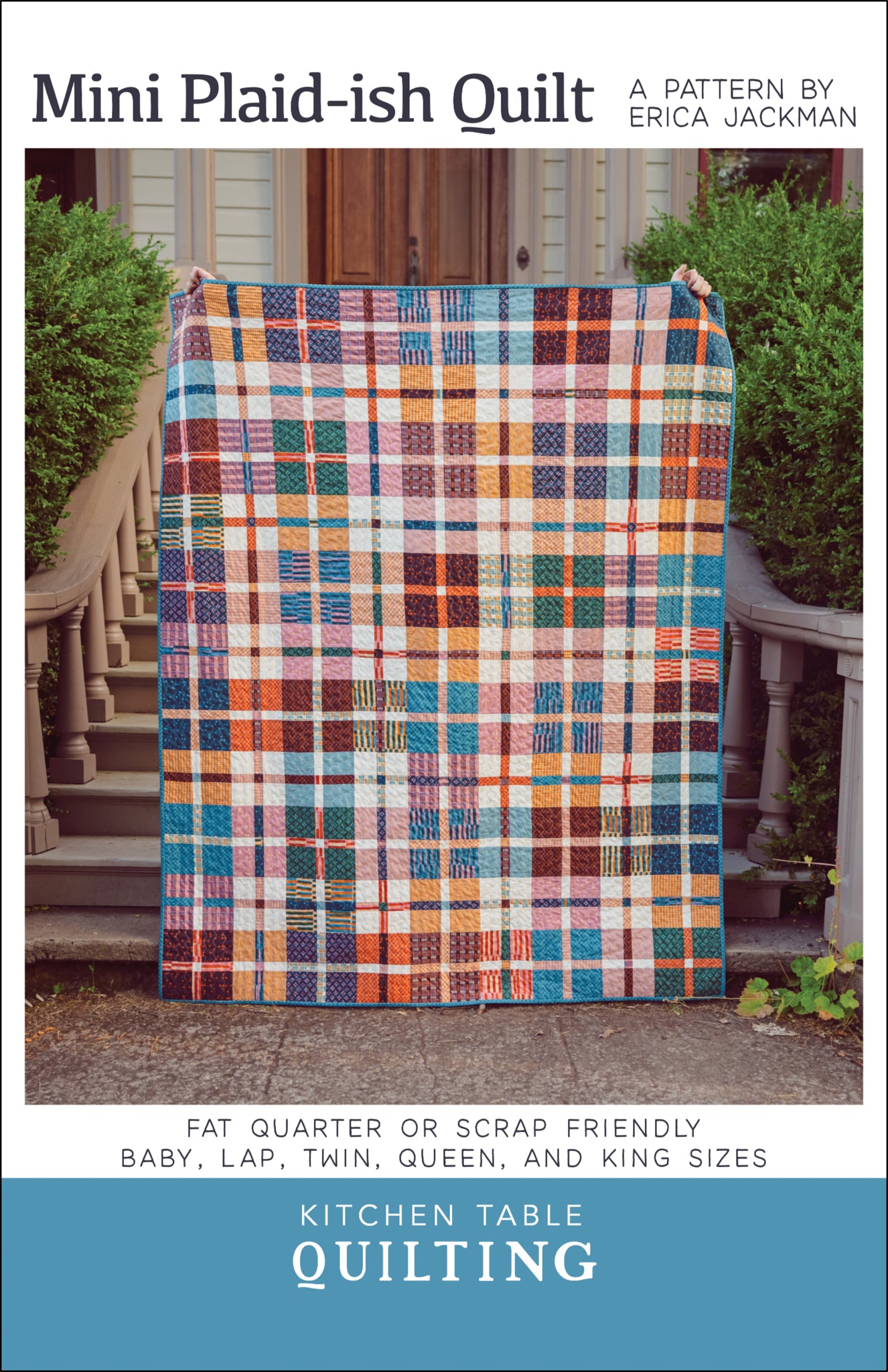 Mini Plaid-ish Quilt PDF Pattern – Kitchen Table Quilting