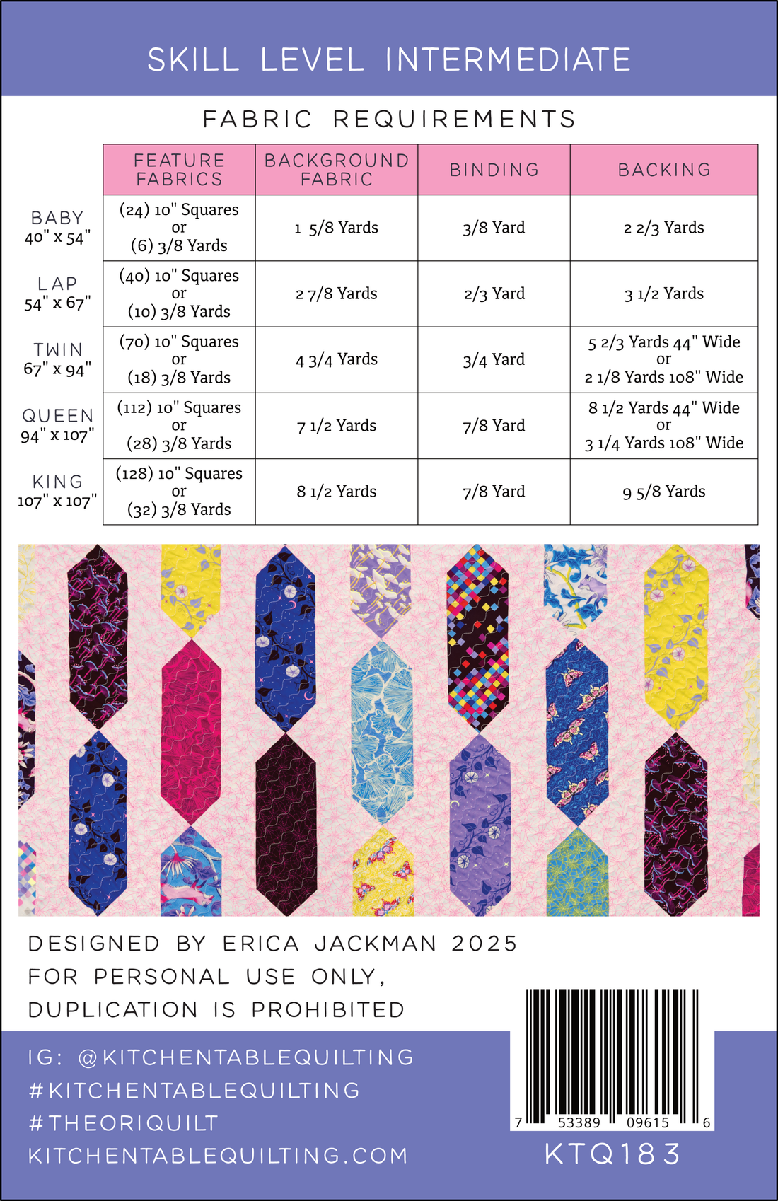 The Ori Quilt PDF Pattern