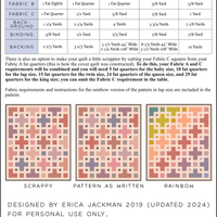 The Violet Quilt Paper Pattern