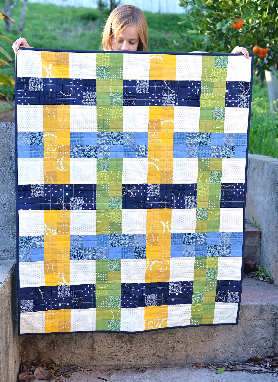 On the Fence Paper Quilt Pattern