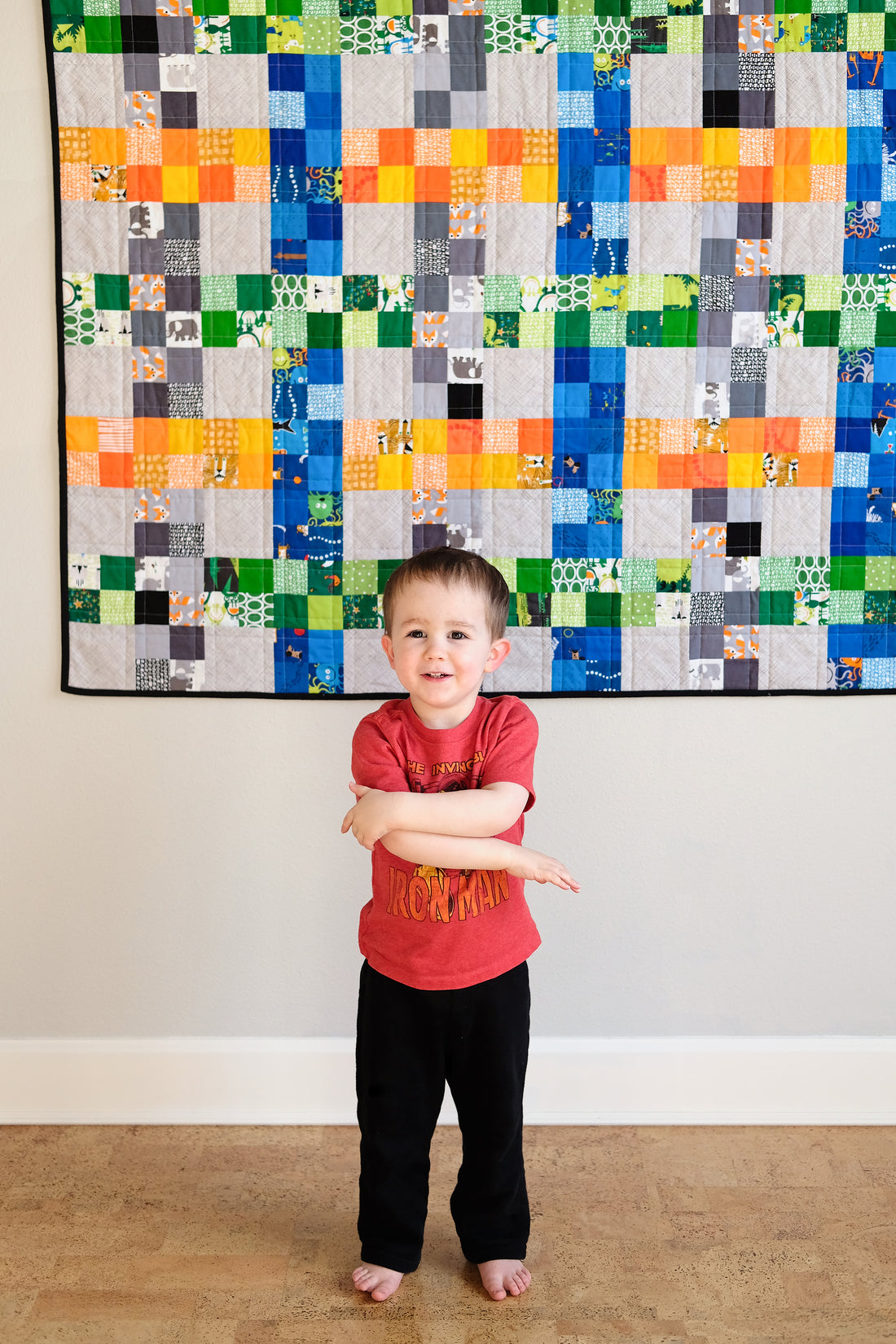 On the Fence Paper Quilt Pattern