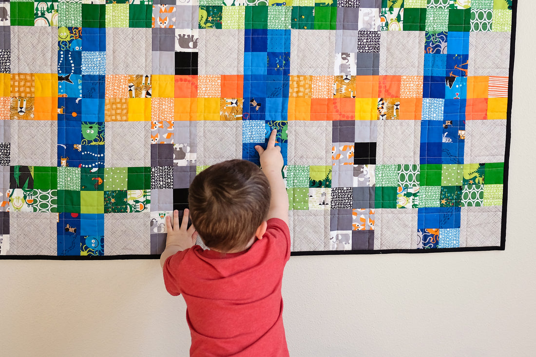 On the Fence Paper Quilt Pattern