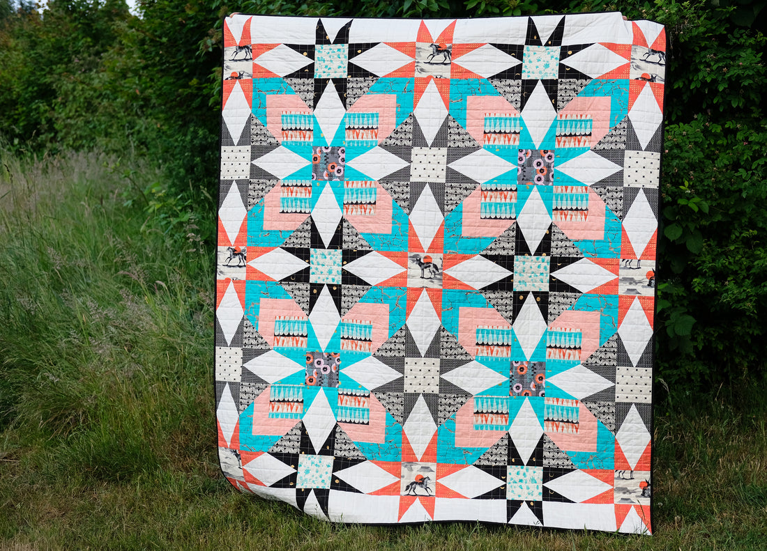 The Glenda Quilt Paper Pattern
