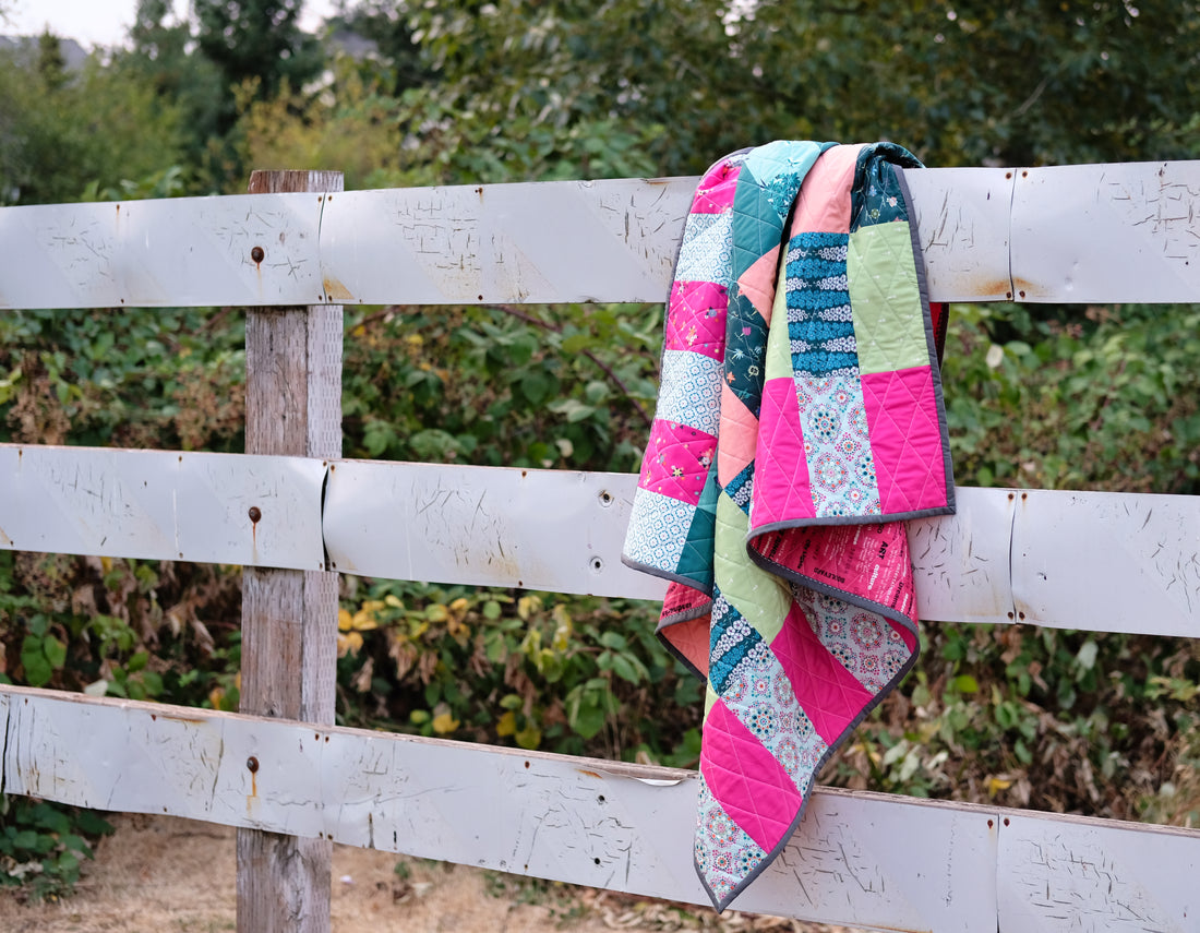 Super Simple Curiosities Quilt Tutorial