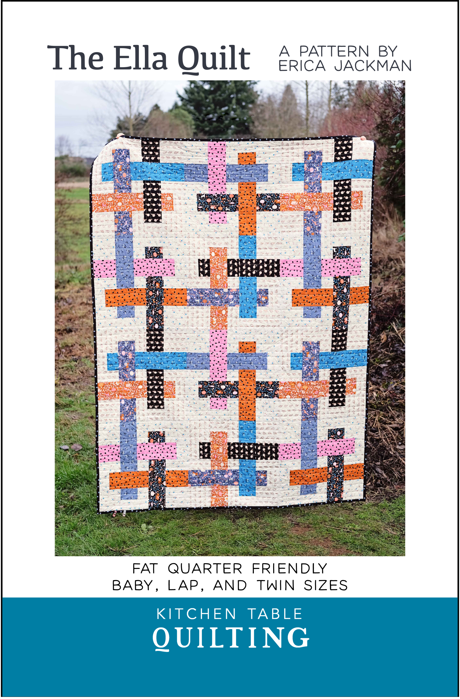 The Ella Quilt PDF Pattern – Kitchen Table Quilting