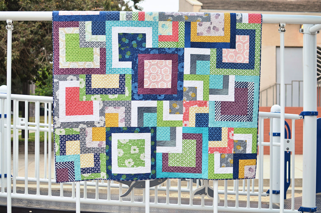 Stacked Squares Quilt Tutorial
