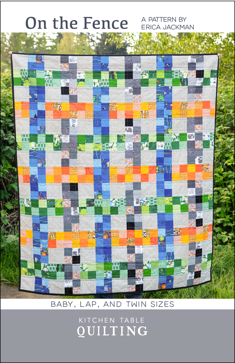 On the Fence Paper Quilt Pattern