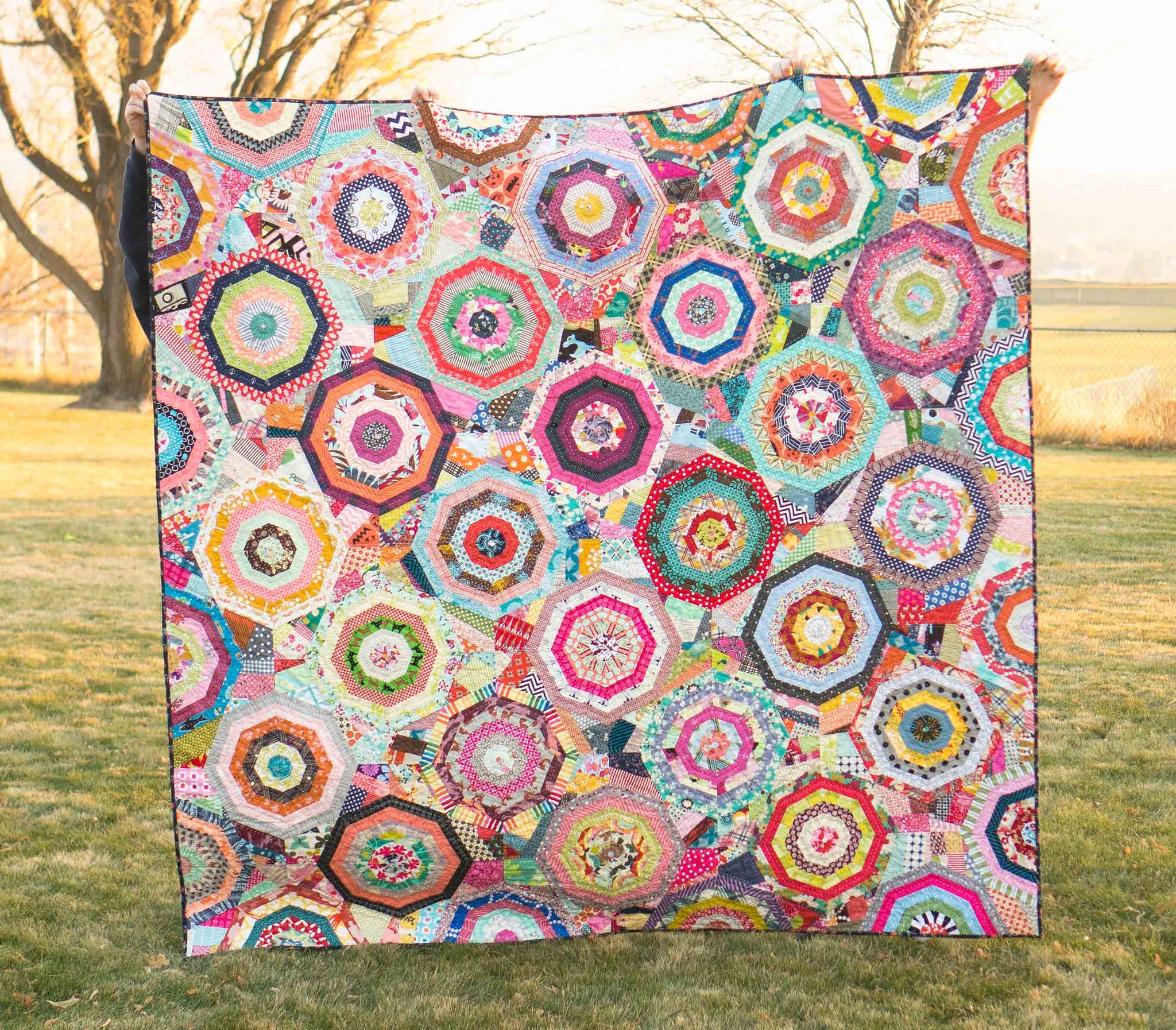 Maple Leaf Rag Quilt Block Tutorial Fall Breeze Pattern | Shabby