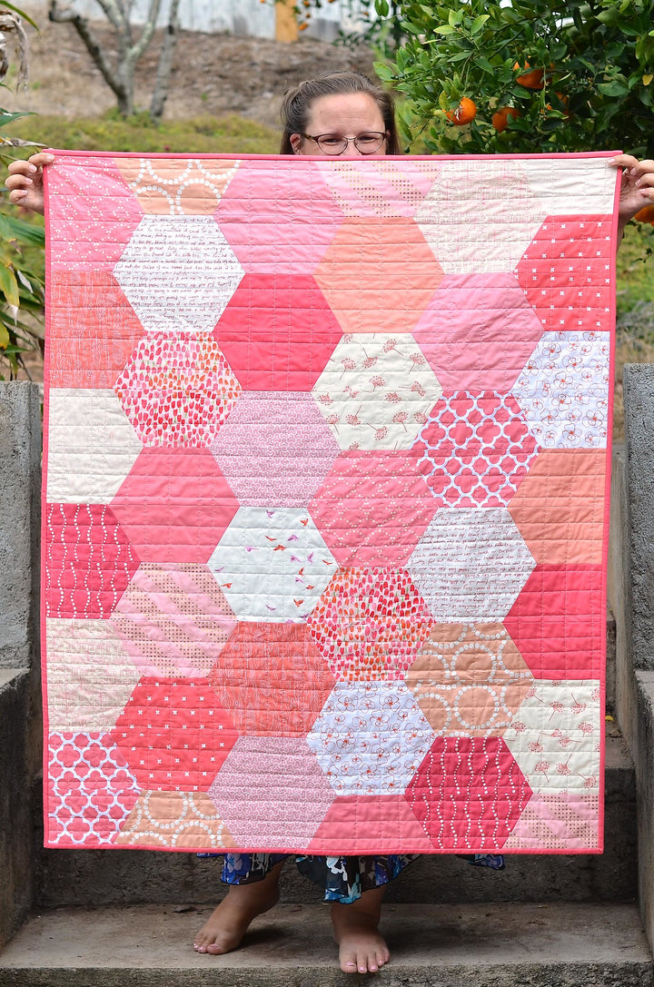 Lots of Pink Baby Quilt