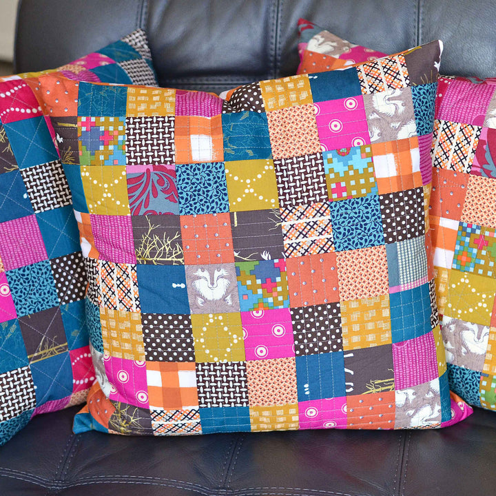 Quilted Fall Throw Pillows