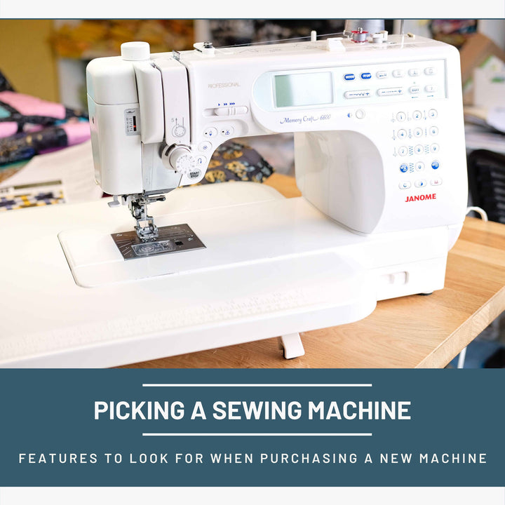 Can't-Live-Without-It Sewing Machine Features