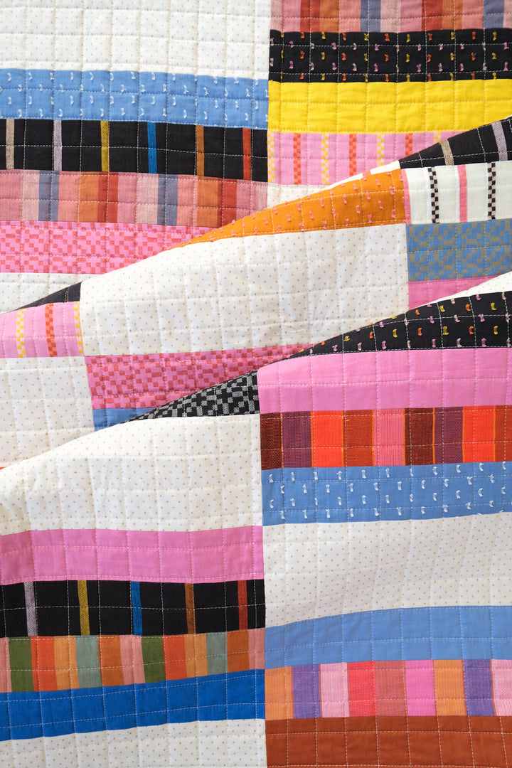 The Hannah Quilt in Warp and Weft Honey
