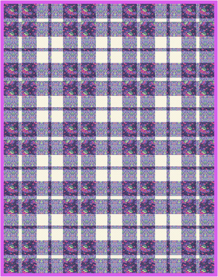 The Plaid-ish Quilt Fabric Requirements