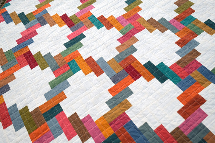 Colors for the Phoebe Quilt in Pure Solids