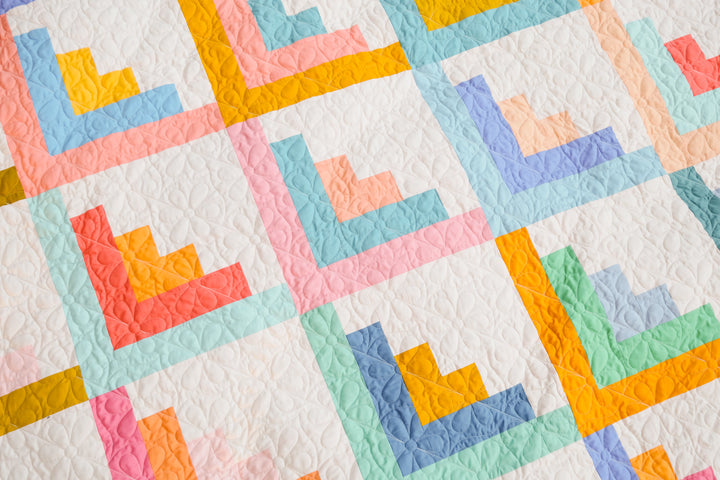 The Bonnie Quilt in Pure Solids