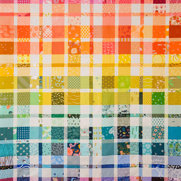 Mini Plaid-ish Quiltalong - Assembling Your Quilt Top