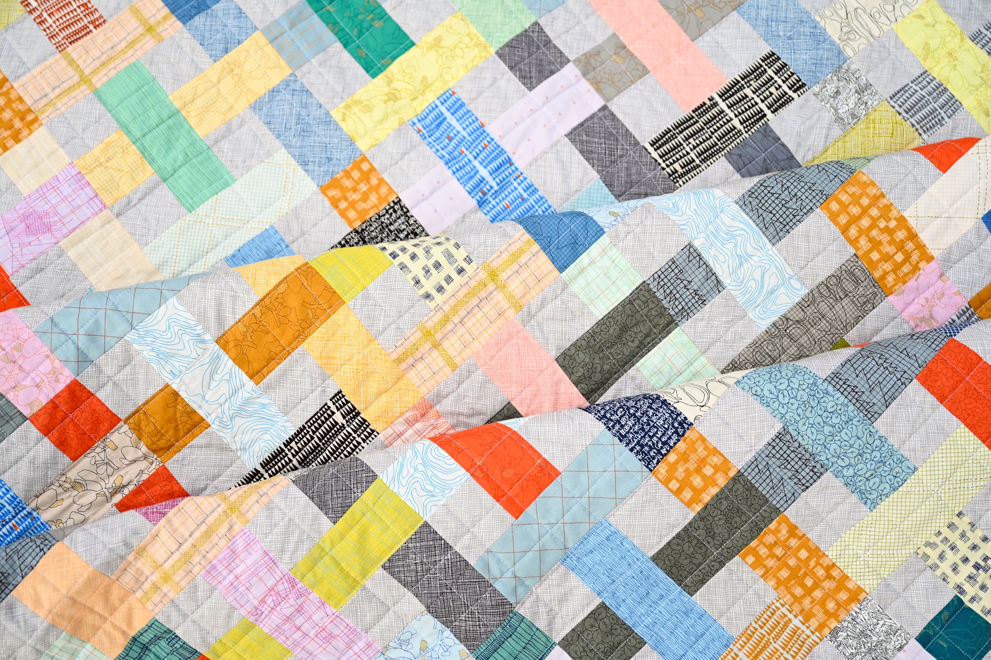 The Charlotte Quilt in Carolyn Friedlander – Kitchen Table Quilting