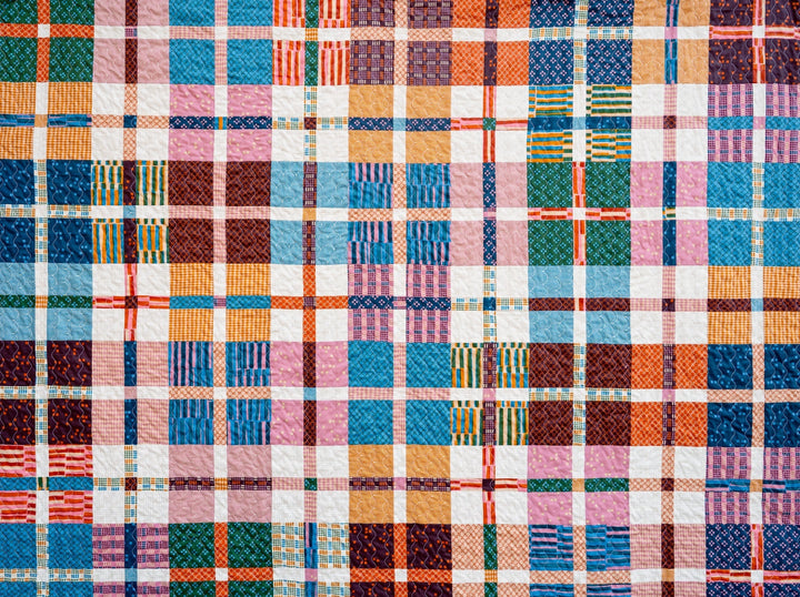The Mini Plaid-ish Quilt in Geometry
