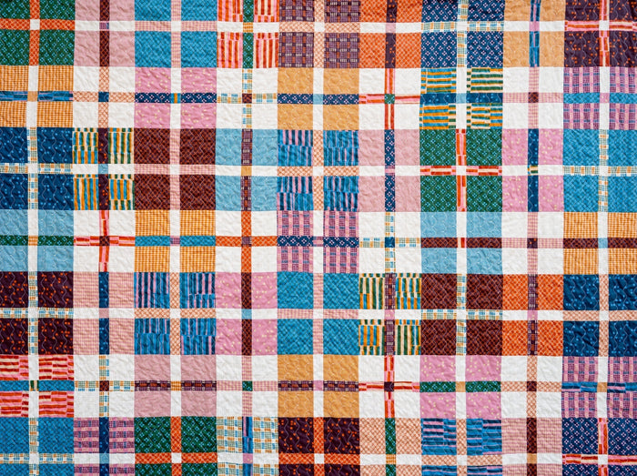 The Mini Plaid-ish Quilt in Geometry