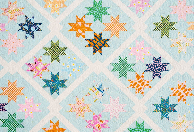 The Remy Quilt in Egg and Friends