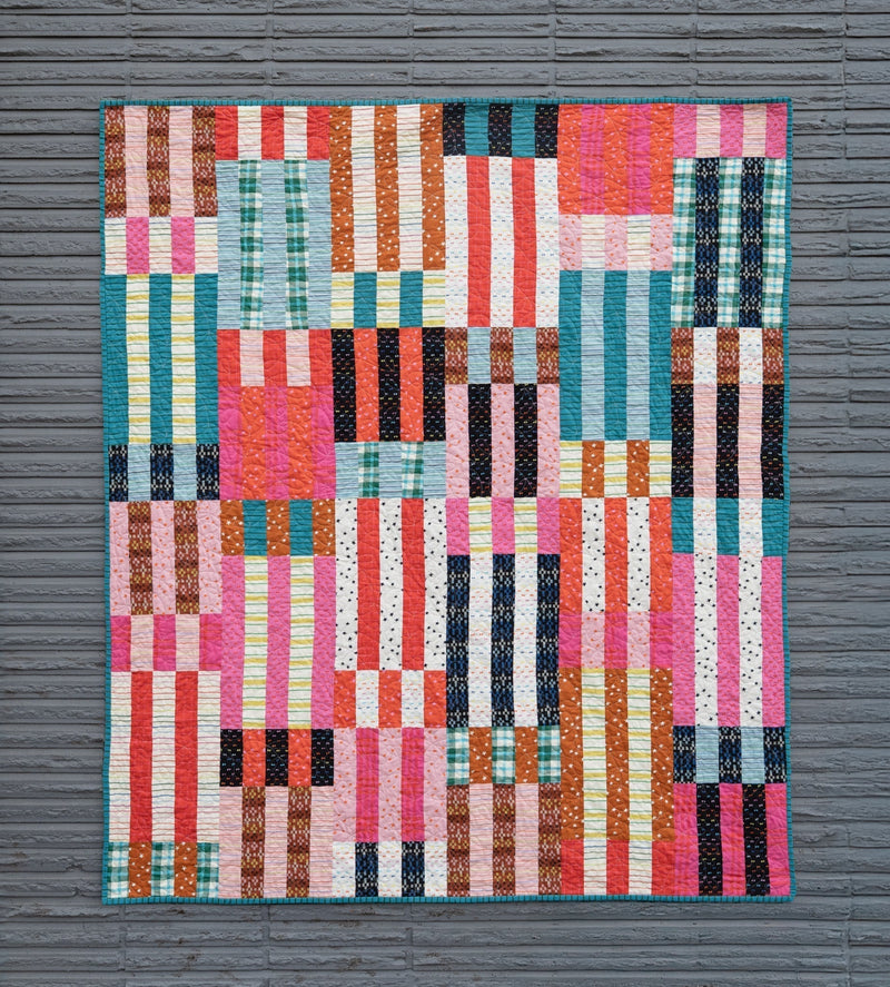 The Zora Quilt in Warp and Weft Mystic Fable