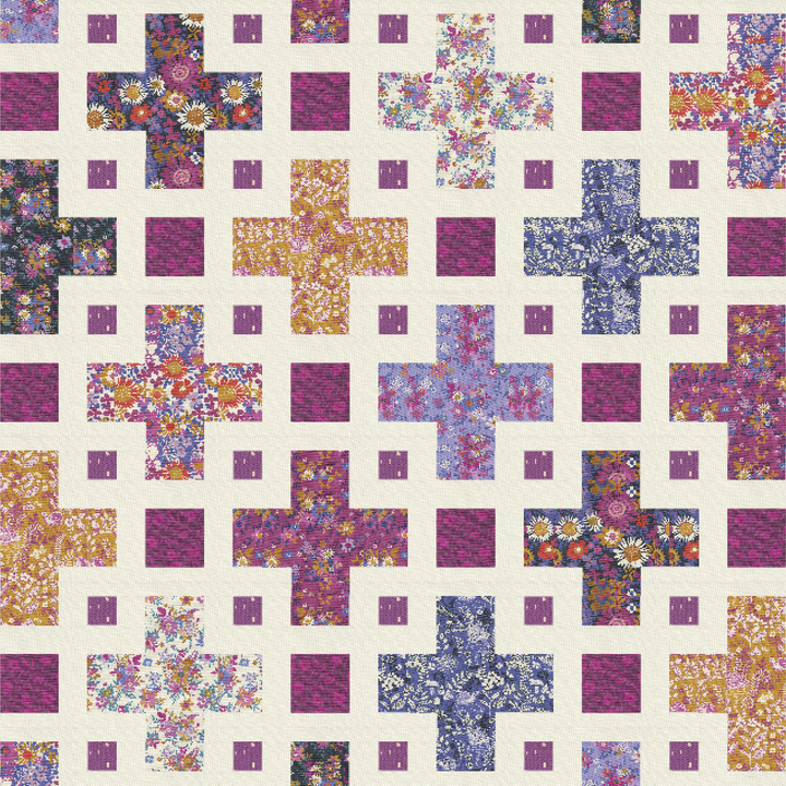 Quilt Roulette Quilt Pattern The Violet Quilt Pattern Mockups (Again!) – Kitchen Table Quilting