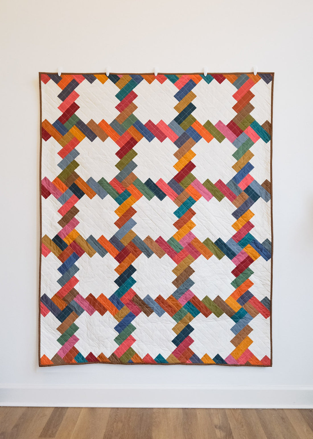 The Phoebe Quilt Pattern in Pure Solids
