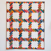 The Phoebe Quilt Pattern in Pure Solids