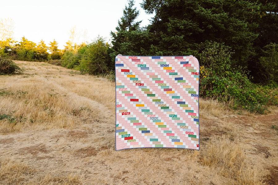 Cutting the Strip-Pieced Fabric