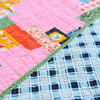 The Phoebe Quilt in Strawberry & Friends