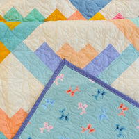 The Bonnie Quilt in Pure Solids