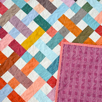 The Charlotte Quilt in Pure Solids