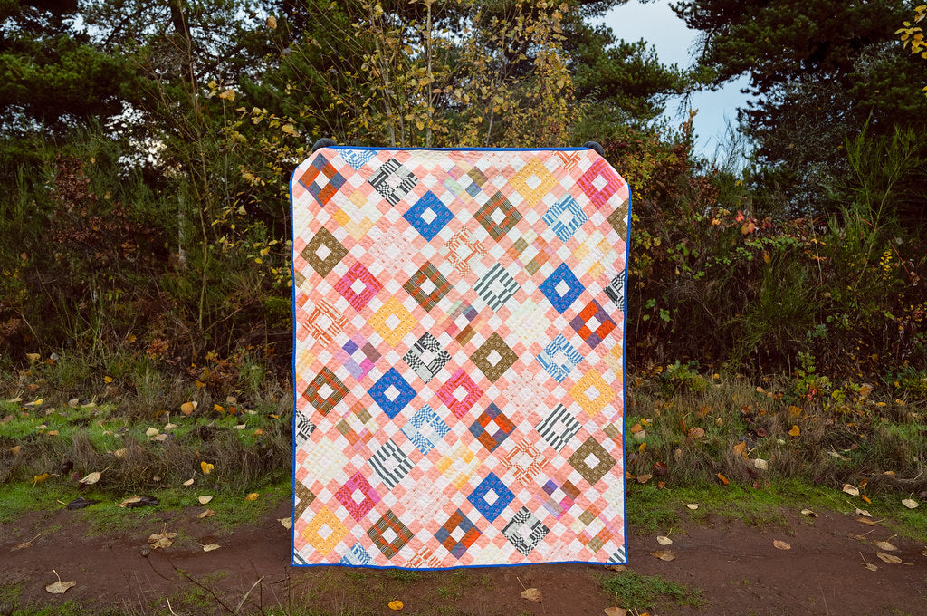 The Lydia Quilt in Swedish Holiday