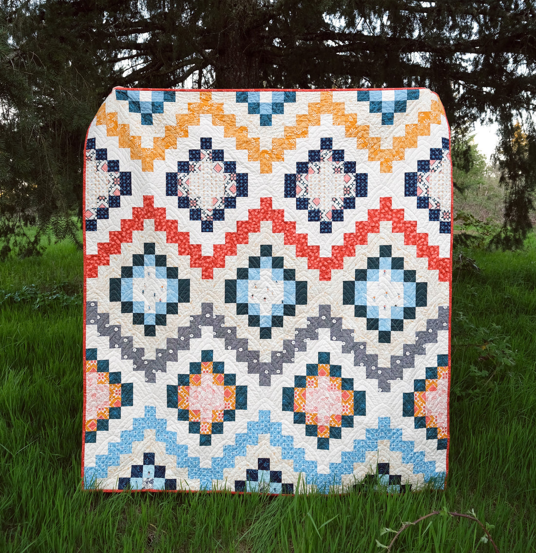 The Stella Quilt Paper Pattern