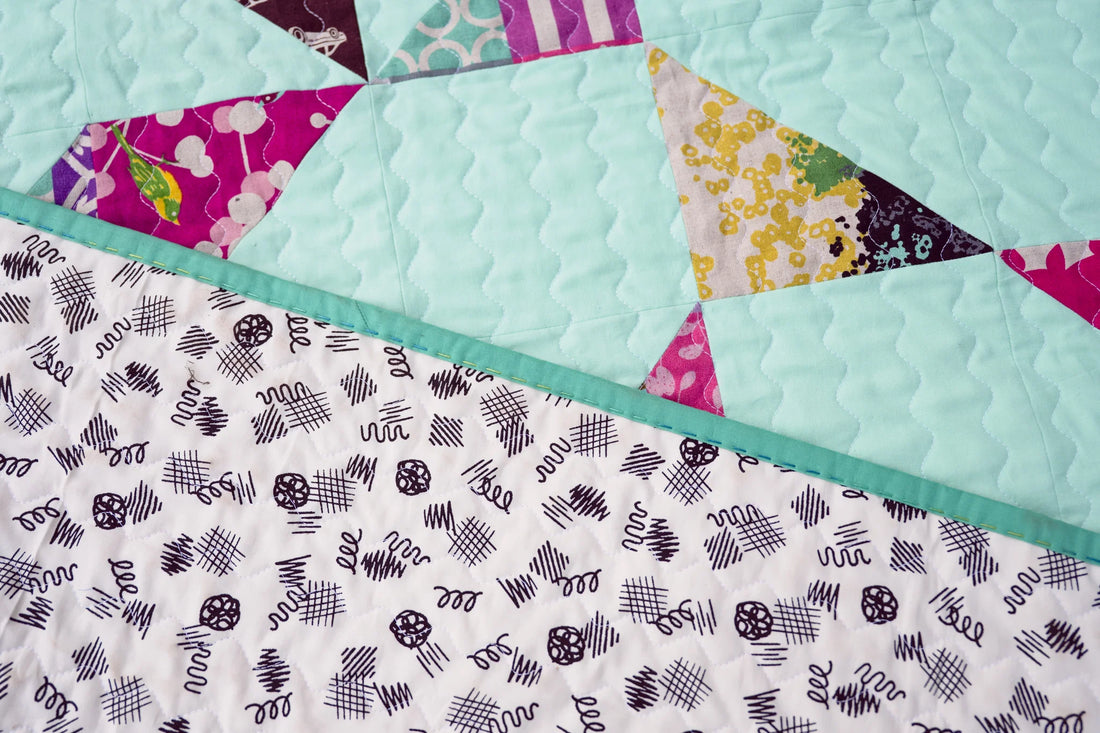 The Blind Forest Quilt in Echino