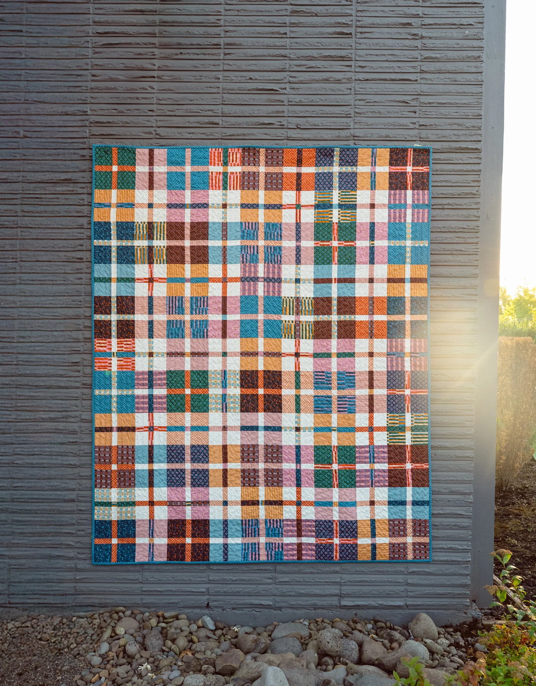The Mini Plaid-ish Quilt in Geometry