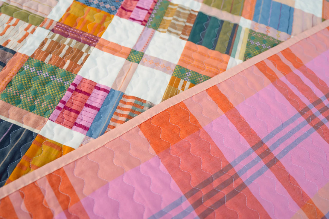 The Mini Plaid-ish Quilt in Lucky Loom