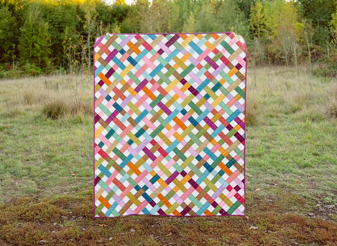 The Charlotte Quilt in Poppy Seeds