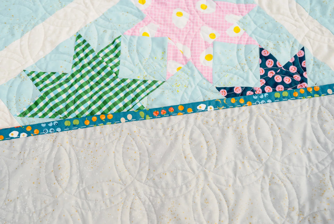 The Remy Quilt in Egg and Friends