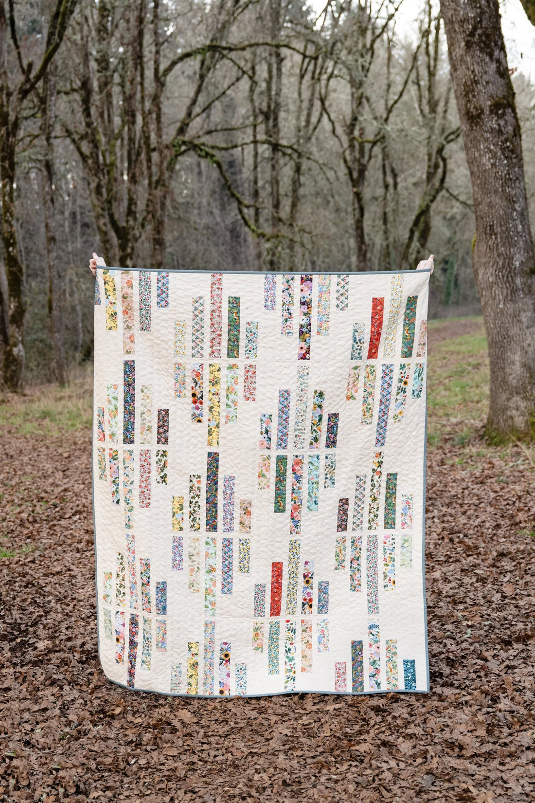 The Vivian Quilt in Rifle Paper Co. Scraps