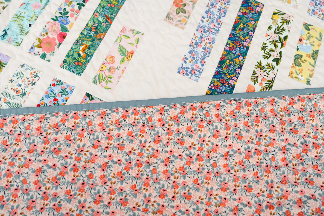 The Vivian Quilt in Rifle Paper Co. Scraps