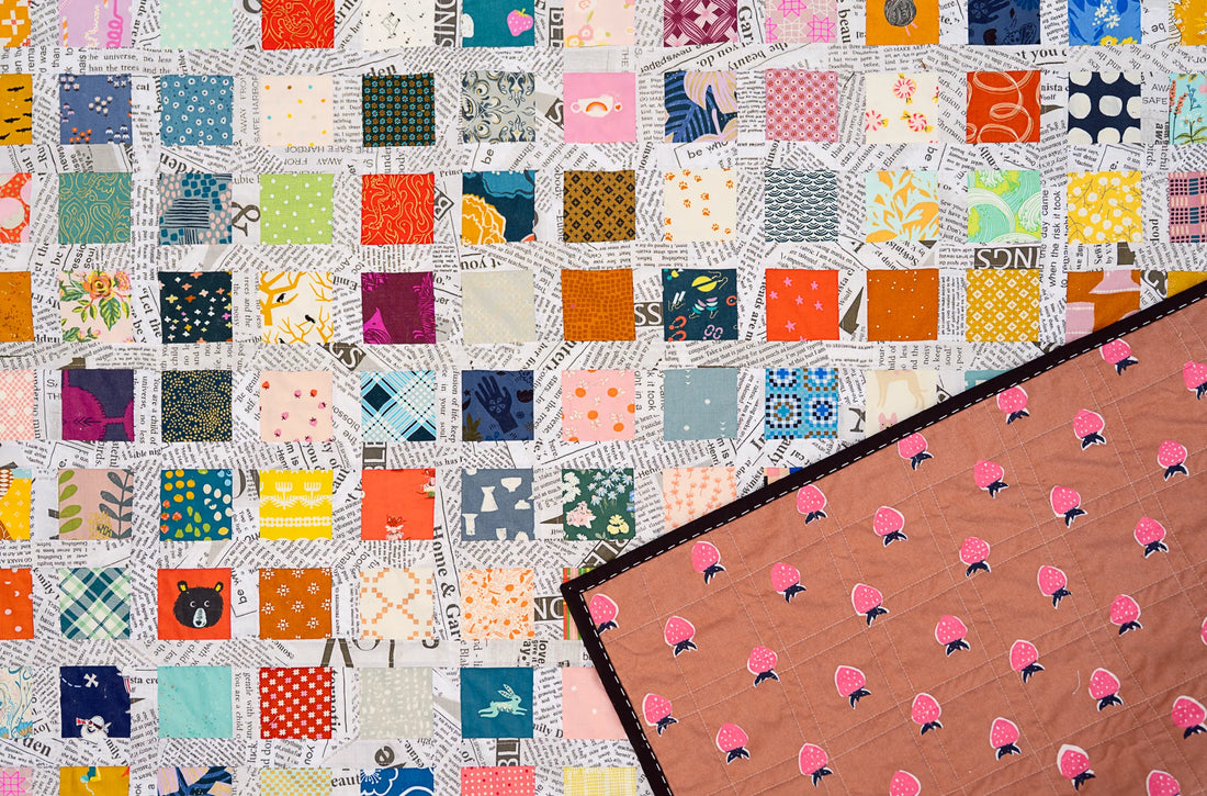 A Scrappy April Quilt